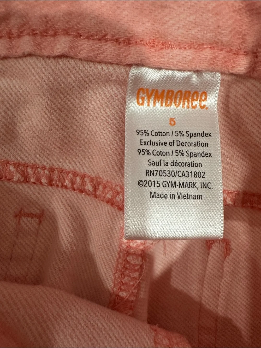 Gymboree Pink Knit Jeggings Size 5
